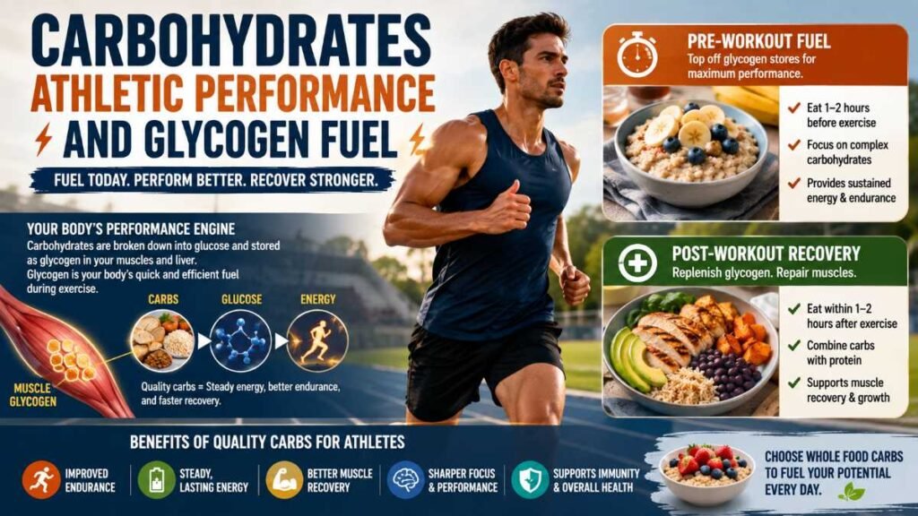 Pre-workout energy meal with complex starches